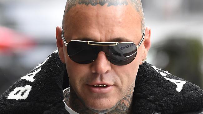 Former Bandido member Toby Mitchell has many enemies. Picture: AAP Image/Joe Castro