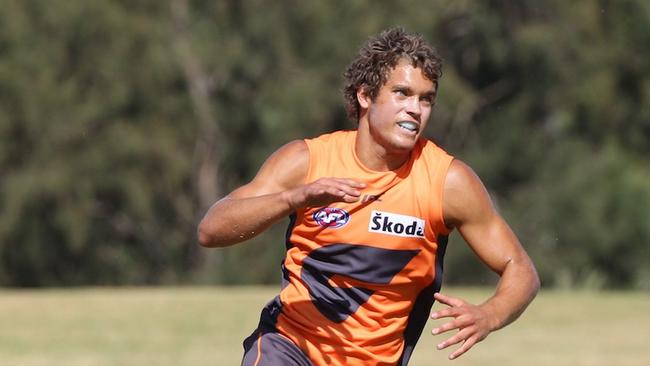 Australian wicketkeeper Alex Carey in action for GWS Giants. Picture: Zac Milbank.