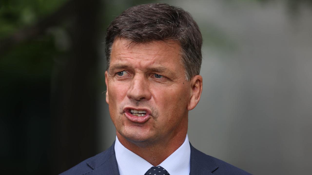 Last week, Energy Minister Angus Taylor argued the $20bn in annual fuel excise revenue was needed to pay for infrastructure. Picture: Gary Ramage