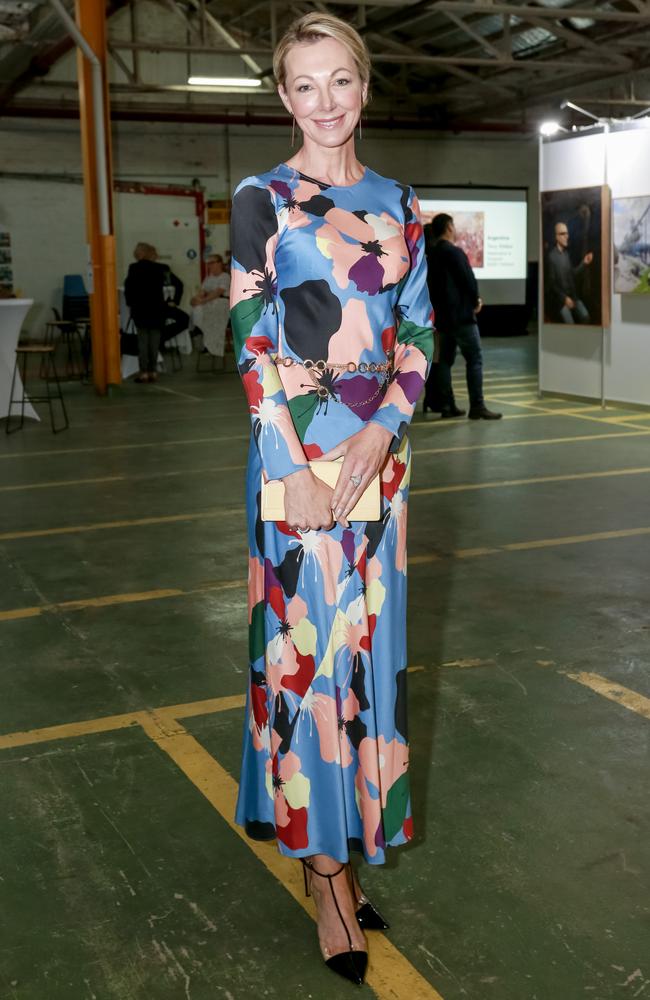 Gillian Bail at Royal Queensland Art Society’s Biennial opening night gala. Picture: Paul Sickling Photography