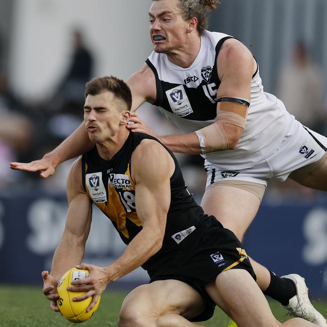 Werribee premiership defender Nathan Cooper will play full-time for Wangaratta Rovers next year. Picture: Michael Klein