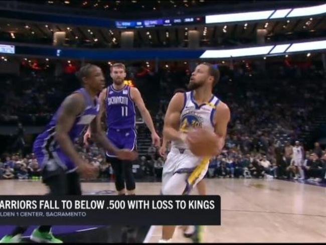 Warriors continue slump with Kings loss