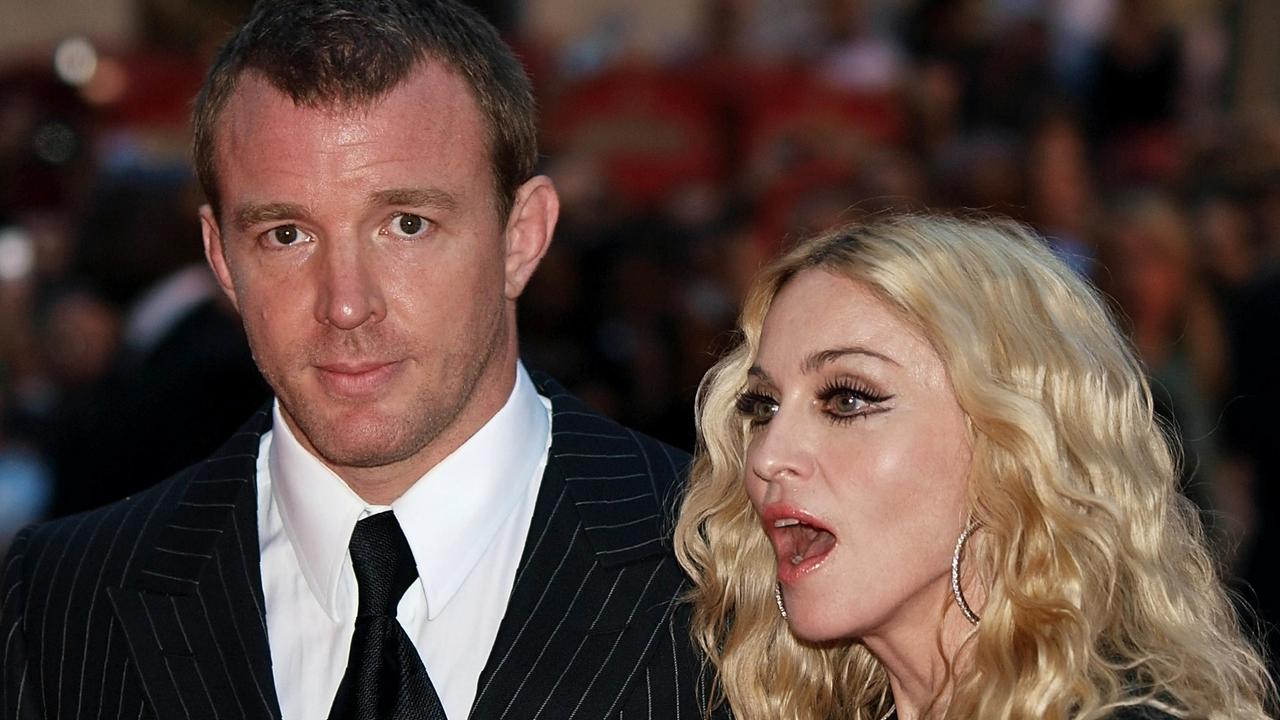 Madonna and Guy Ritchie were an unlikely couple. Picture: AFP