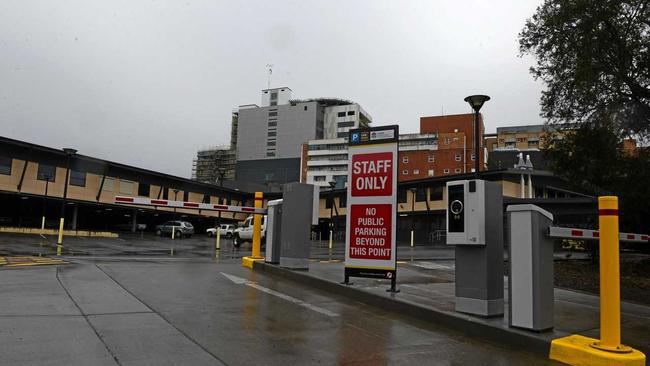 PAY TO PARK: With the recent introduction of paid parking at Lismore Base Hospital, staff have been protesting and not using the designated spaces. Picture: Cathy Adams