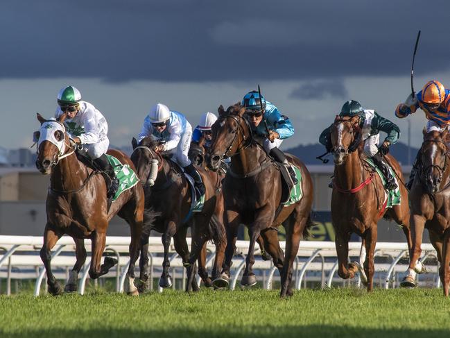 Gold Coast racing. Jockey Jag Guthman-Chester in race 7. Picture: GREG IRVINE/MAGIC MILLIONS