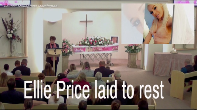 Ellie Price eulogy from her mum Tracey Gangell