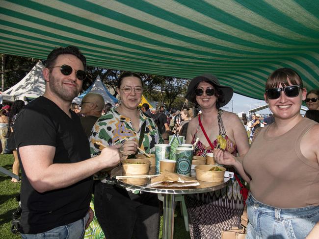 Ross Turner, Alexis Miller, Megan Hughes and Kim Hutcheon. Picture: Pema Tamang Pakhrin