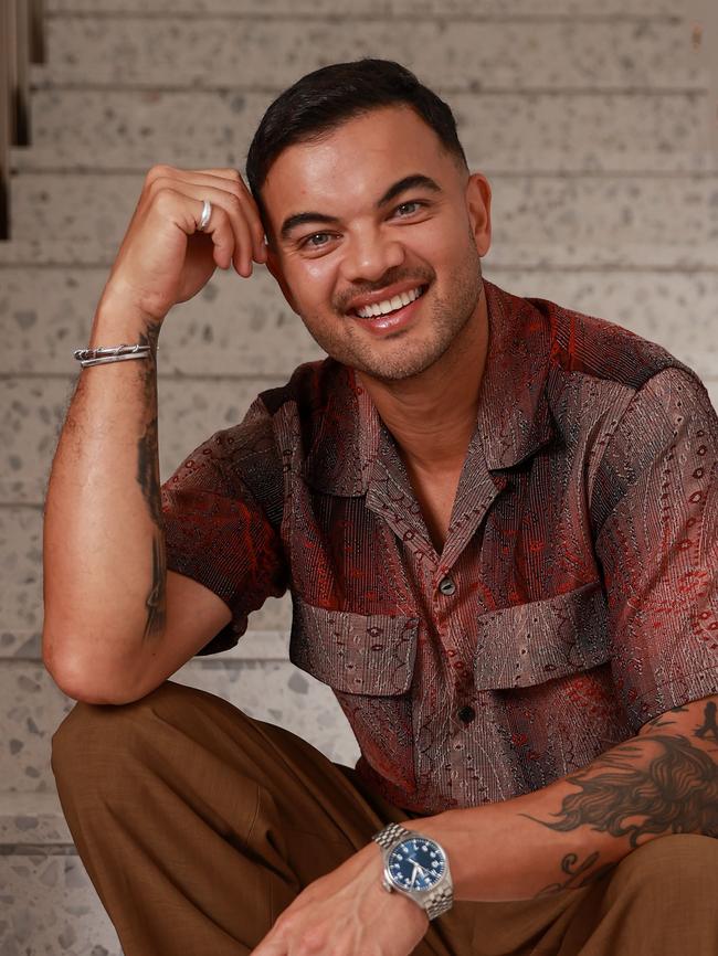 Singer Guy Sebastian.