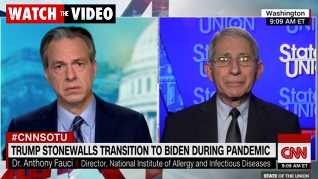 Dr. Fauci discusses Trump transition amid pandemic (CNN)