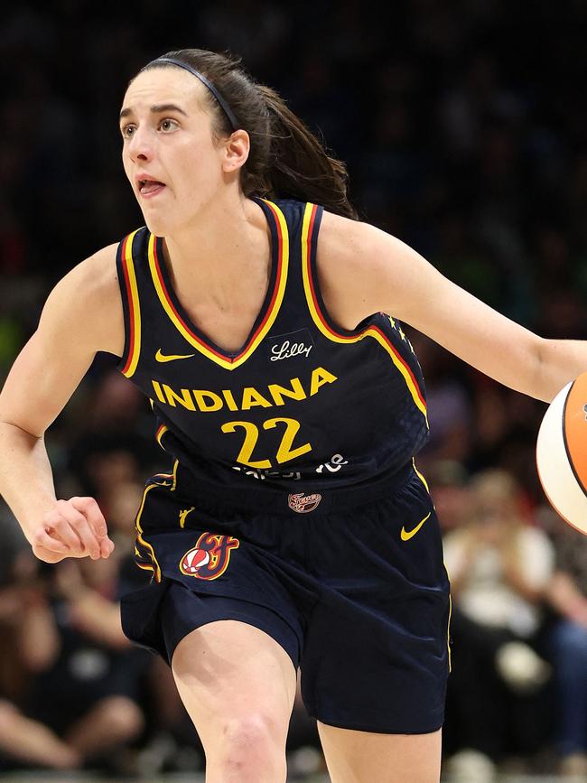 Clark is revolutionising women’s basketball. Pic: Gregory Shamus/Getty Images/AFP