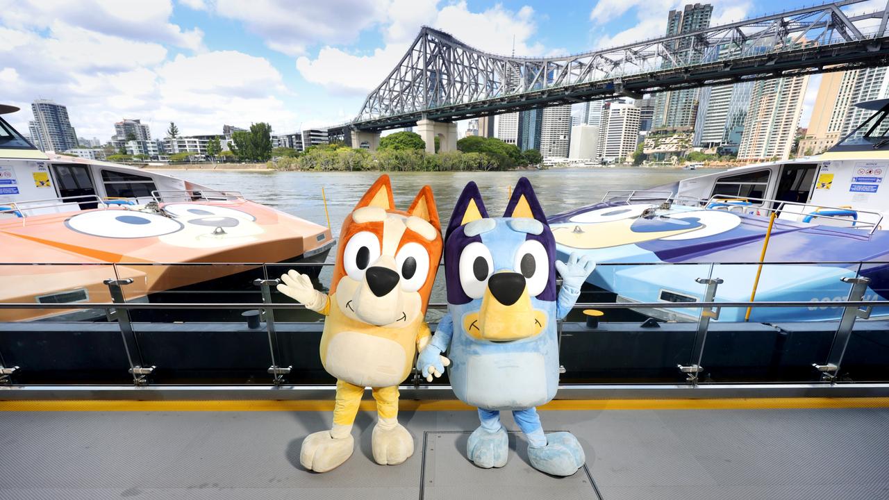 Aussie voice actors Melanie Zanetti, and David McCormack will retain their roles as Chilli and Bandit. Picture: Steve Pohlner