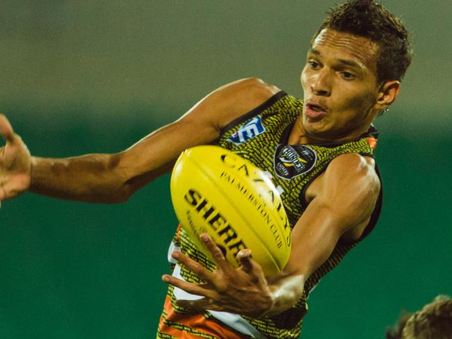 Adam Sambono during NT Thunder v GWS at TIO Stadium. Pic Glenn Campbell