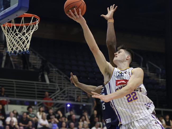 Alex Toohey has impressed in his first NBL season with the Sydney Kings as a Next Stars signing. Photo: Russell Freeman/Getty Images for NBL