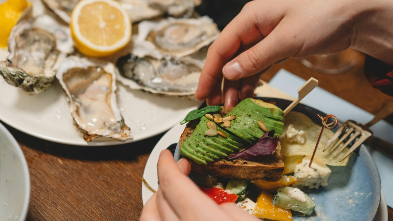 <h3><span>#3. Shellfish</span></h3><p><span>All varieties of seafood are good for us, but it is shellfish in particular including prawns, oysters and mussels that stand out as superfoods thanks to the extremely high amounts of Omega-3 fat, iron, zinc and iodine they offer per serving. Shellfish is also high in protein, and low in fat which makes it a great meal addition or light meal when you are actively trying to reduce your overall calorie intake. At this time of year, there is an abundance of fresh shellfish that you can add to a range of dishes for a nutrient-rich and low-calorie source of protein - think a prawn salad, mussel pot or fresh oysters served with salad, or if fresh shellfish is a little outside the budget, look for canned varieties that are convenient and cost-effective options.</span></p>