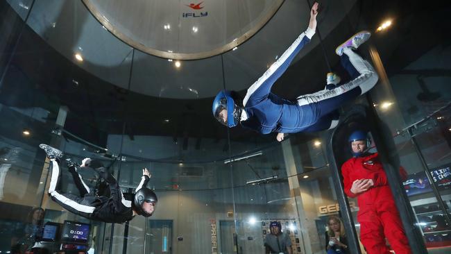 Experienced skydiver and Queensland police officer died after an incident at Chermside’s iFly Indoor Skydiving facility. Picture: File image/Liam Kidston.