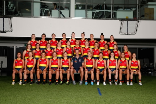 On the Run with the Adelaide Crows AFLW team