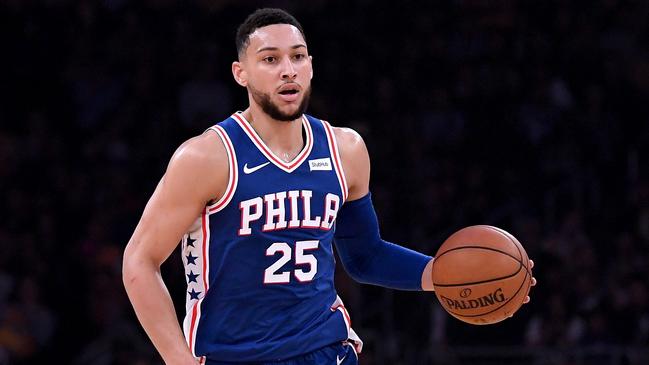 Ben Simmons has been named in the NBA All-Star team. Picture: Getty Images