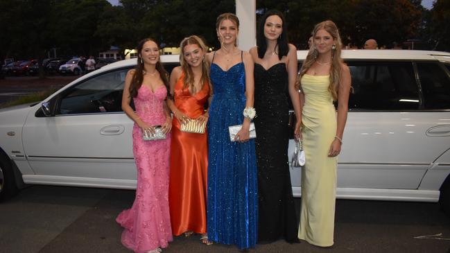 Students at the 2024 Nambour Christian College formal.