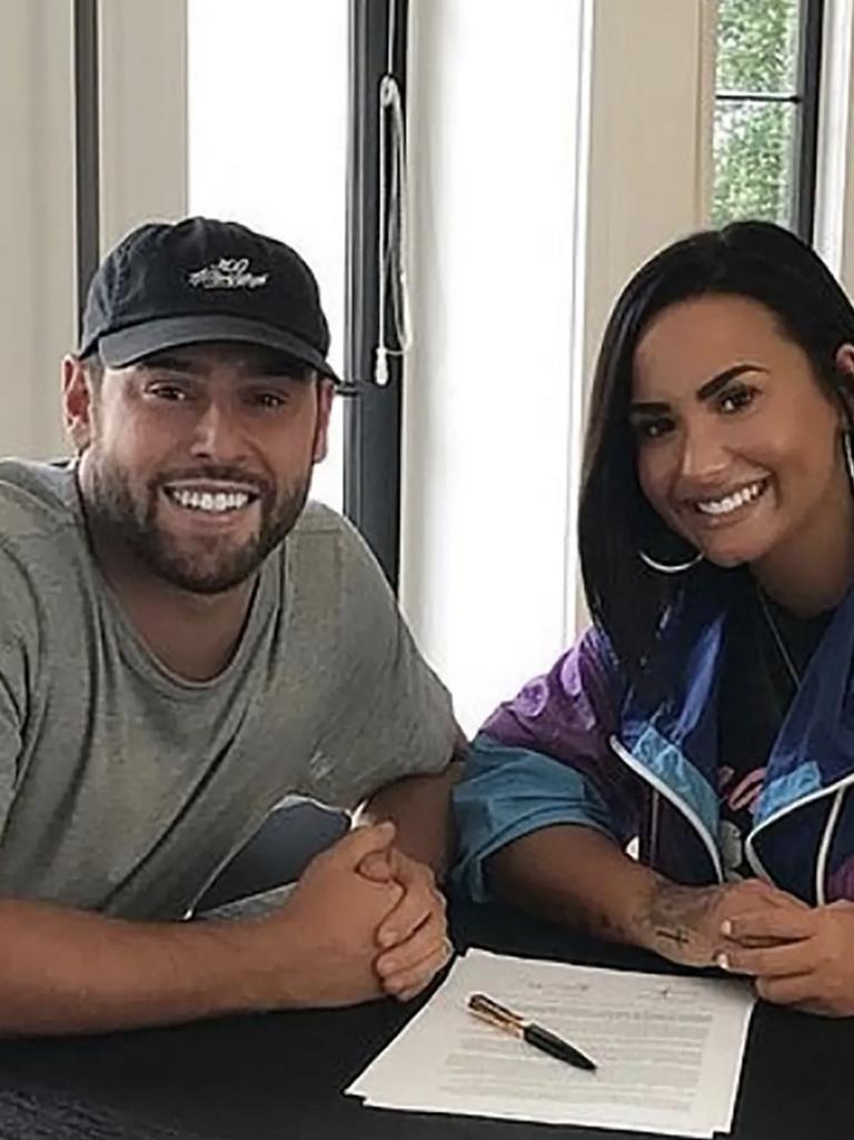 Scooter Braun Loses Demi Lovato Ariana Grande As Clients The Courier Mail 