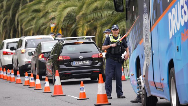 More than 3.8 million breath tests were conducted in NSW in 2022, the most of any state. Picture: NCA NewsWire / Ian Currie