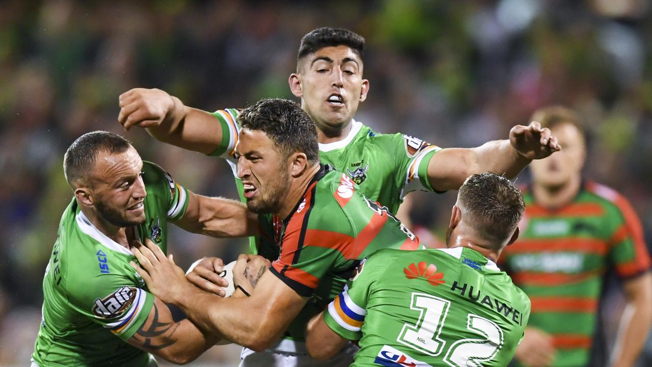 Robati singles out Sam Burgess as his biggest idol, and wants to emulate his toughness. Picture: AAP.