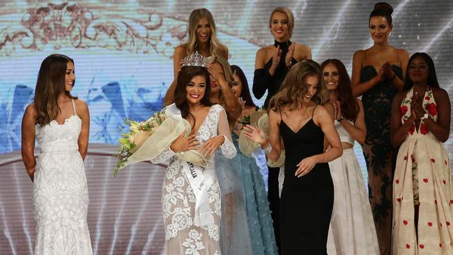 The Chinese-Australian model is among the favourites to be crowned Miss Universe on December 17. Picture: Andrew Tauber