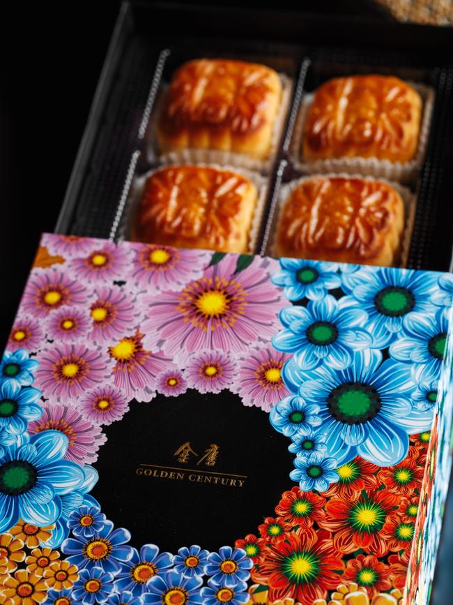 Golden Century's housemade mooncakes. Picture: Supplied