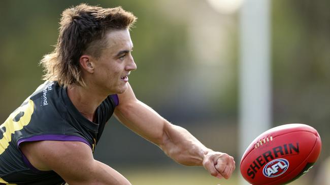 Noah Bradshaw and the Bushrangers are flying. Photo: AFL Photos via Getty Images.