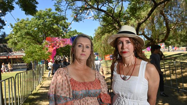 “Really not happy”: Rosalyn Daniels and Nada Gobin Picture: Keryn Stevens