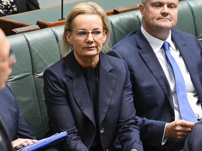 Sussan Ley in the House of Representatives at Parliament House in Canberra. Picture: NewsWire / Martin Ollman