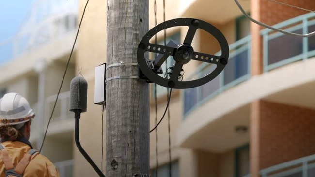 Noise cameras have been installed in two NSW council areas in a trial to detect noise vehicles and hoon drivers. Picture: Elizabeth Pike