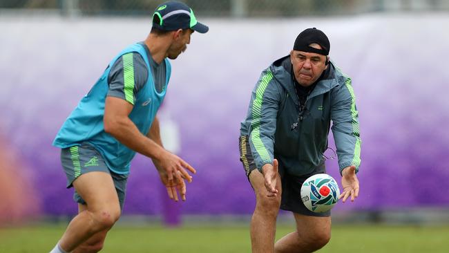 Michael Cheika built strong team bonds within the Wallabies. Picture: Getty Images