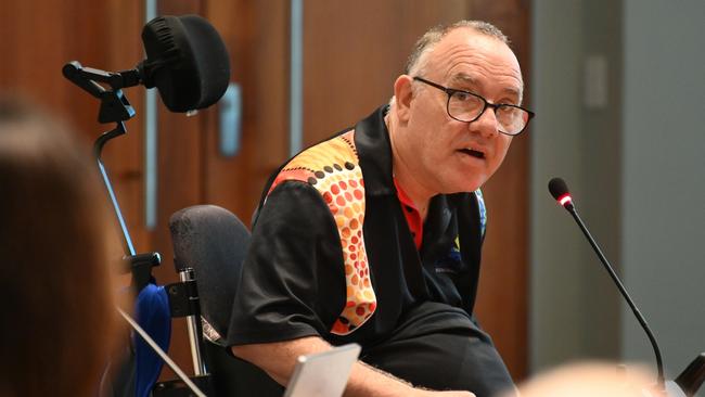 Division 2 councillor Rob Pyne tried to rush the issue to a vote during the council's general business section of their ordinary meeting on Wednesday. Picture: Isaac McCarthy