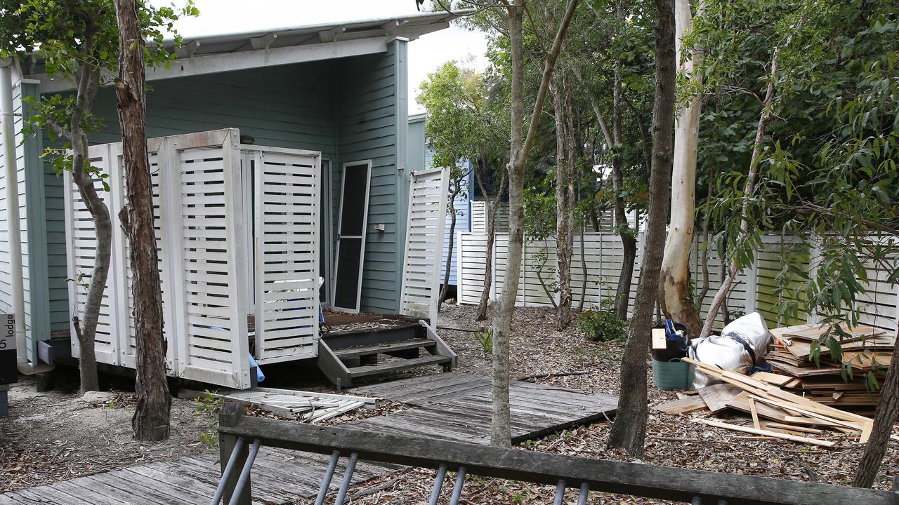 A bungalow in a state of disrepair. Picture: Tertius Pickard