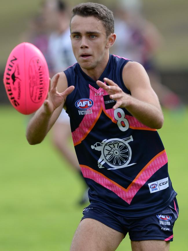 Lachie Sholl during his time at Calder Cannons. Picture: Chris Eastman