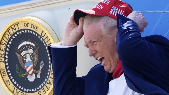 President Donald Trump could soon face accountability after more than 100 days of little constraint. Picture: AP