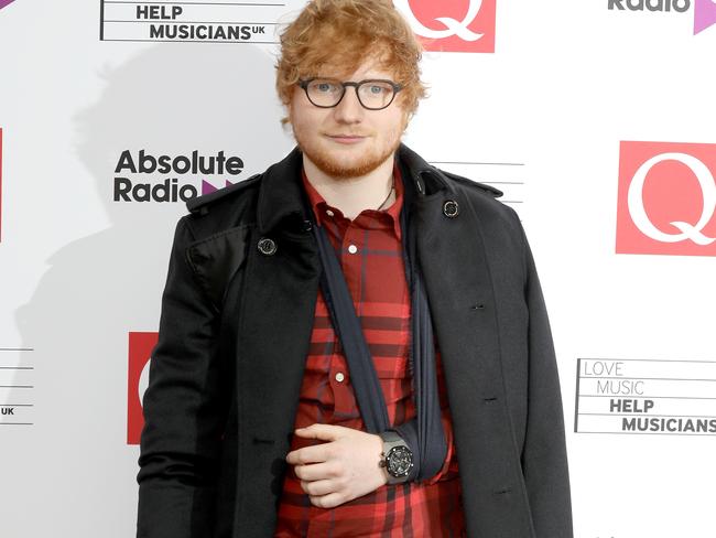 LONDON, ENGLAND - OCTOBER 18:  Ed Sheeran attends the Q Awards 2017, in association with Absolute Radio, held at the Roundhouse on October 18, 2017 in London, England.  (Photo by Tim P. Whitby/Getty Images)