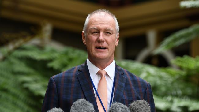 Queensland Health Director General John Wakefield. AAP Image/Dan Peled.