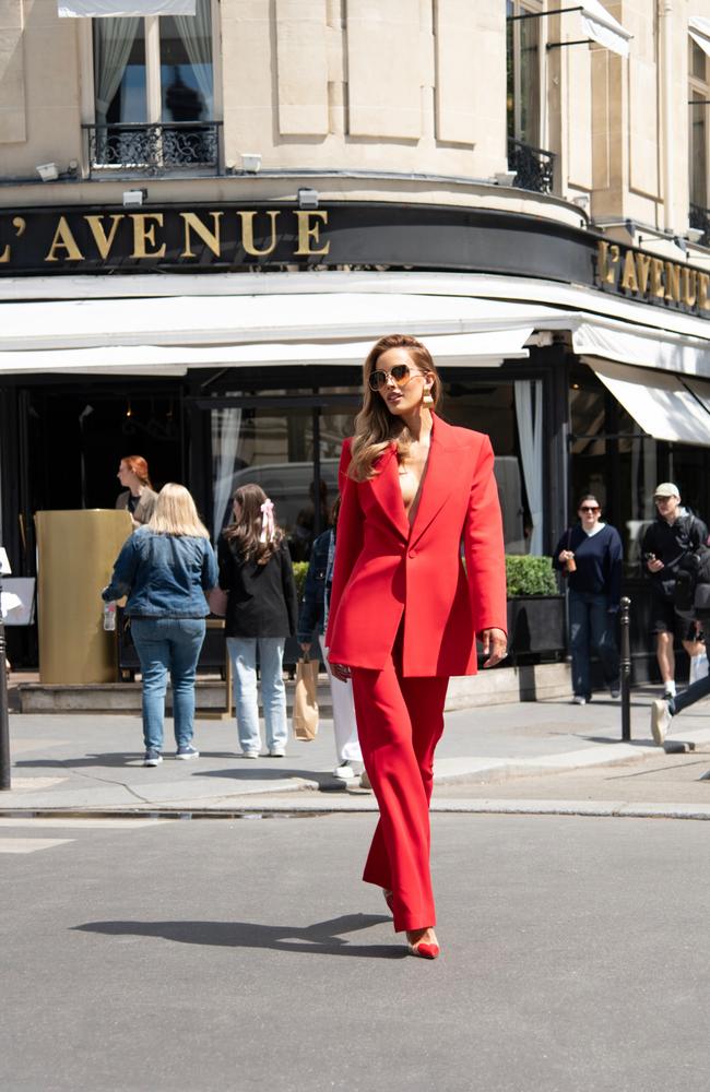 On Monday, Judd will be towering over St Kilda on a massive billboard showcasing the elevated Bianca and Bridgett rebrand. Picture: Bianca&amp;Bridgett