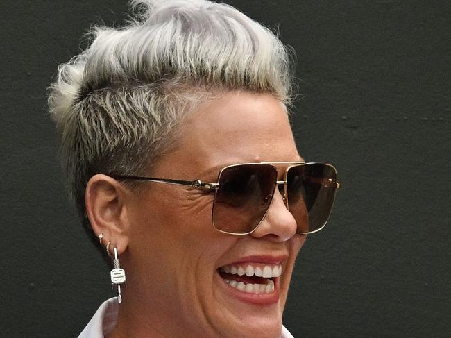 US singer Pink is a vocal fan of Harris. Photo: AFP