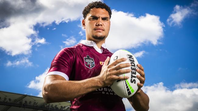 Xavier Coates made his State of Origin debut in 2020. Picture: Nigel Hallett