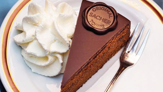 The Original Sacher Torte at Hotel Sacher.