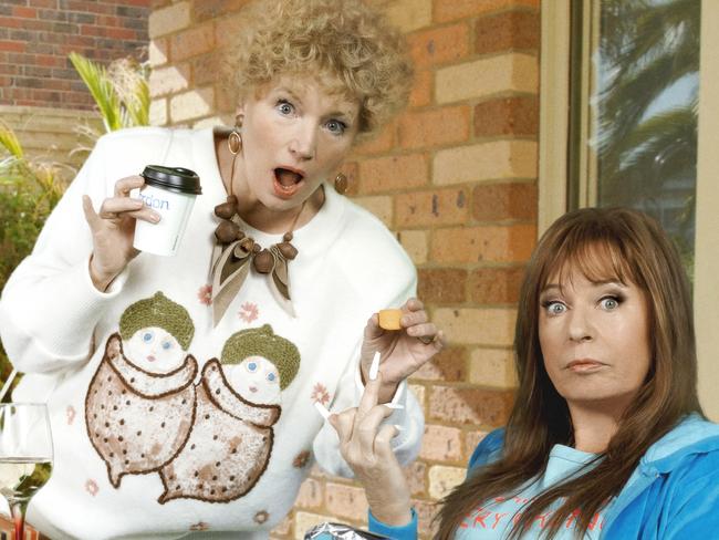 Images have been released of the upcomming Kath & Kim specials. Kath & Kim (Gina Riley and Jane Turner)