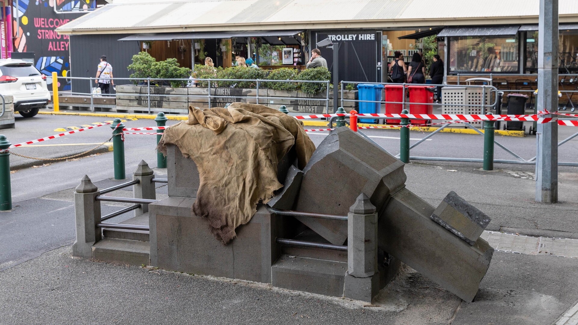 John Batman statue destroyed in Melbourne