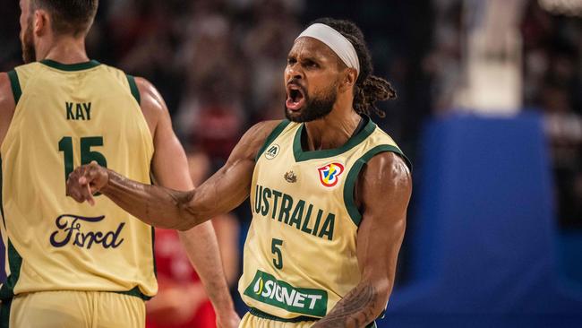 Patty Mills is struggling for court time. (Photo by Yuichi YAMAZAKI / AFP)