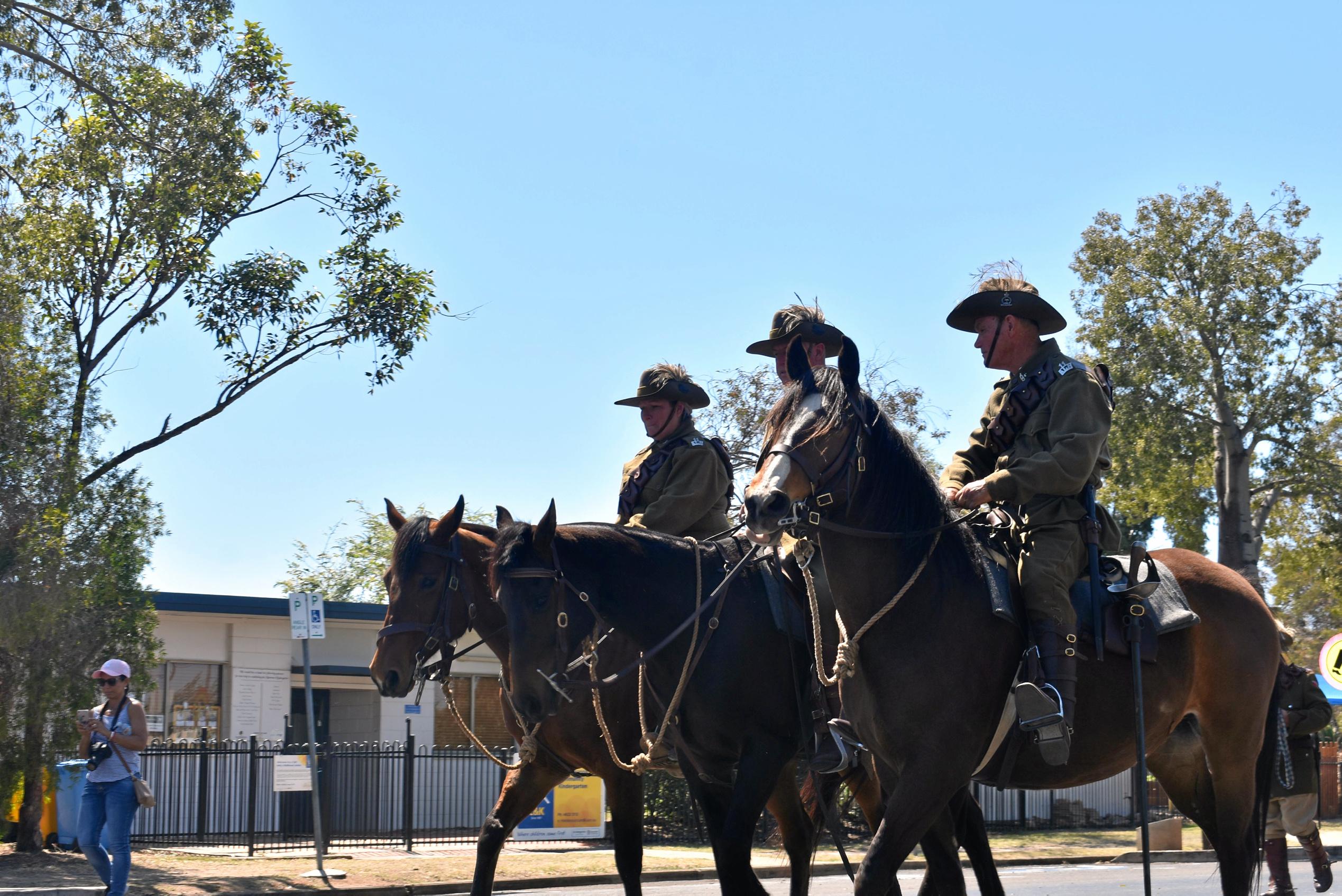 Roma Light Horse Brigade. Picture: Jorja McDonnell