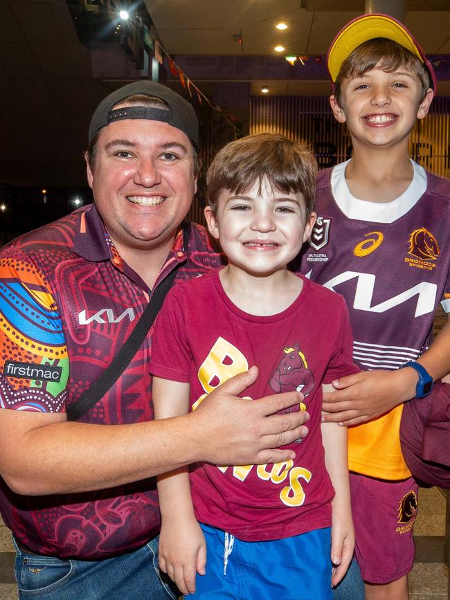 Brisbane v Storm Friday 8 September 2023. Picture: Stephen Archer