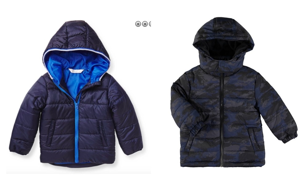 Kids puffer 2025 jacket kmart