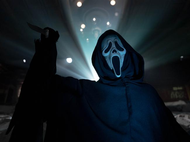 Ghostface in Paramount Pictures and Spyglass Media Group's 