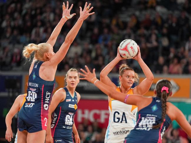 Steph Fretwell was strong for the Sunshine Coast Lightning. Picture: Asanka Ratnayake/Getty Images